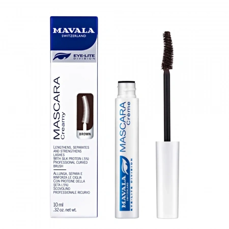 Тушь кремовая Черный Mavala Mascara Creamy Noir, 10 мл